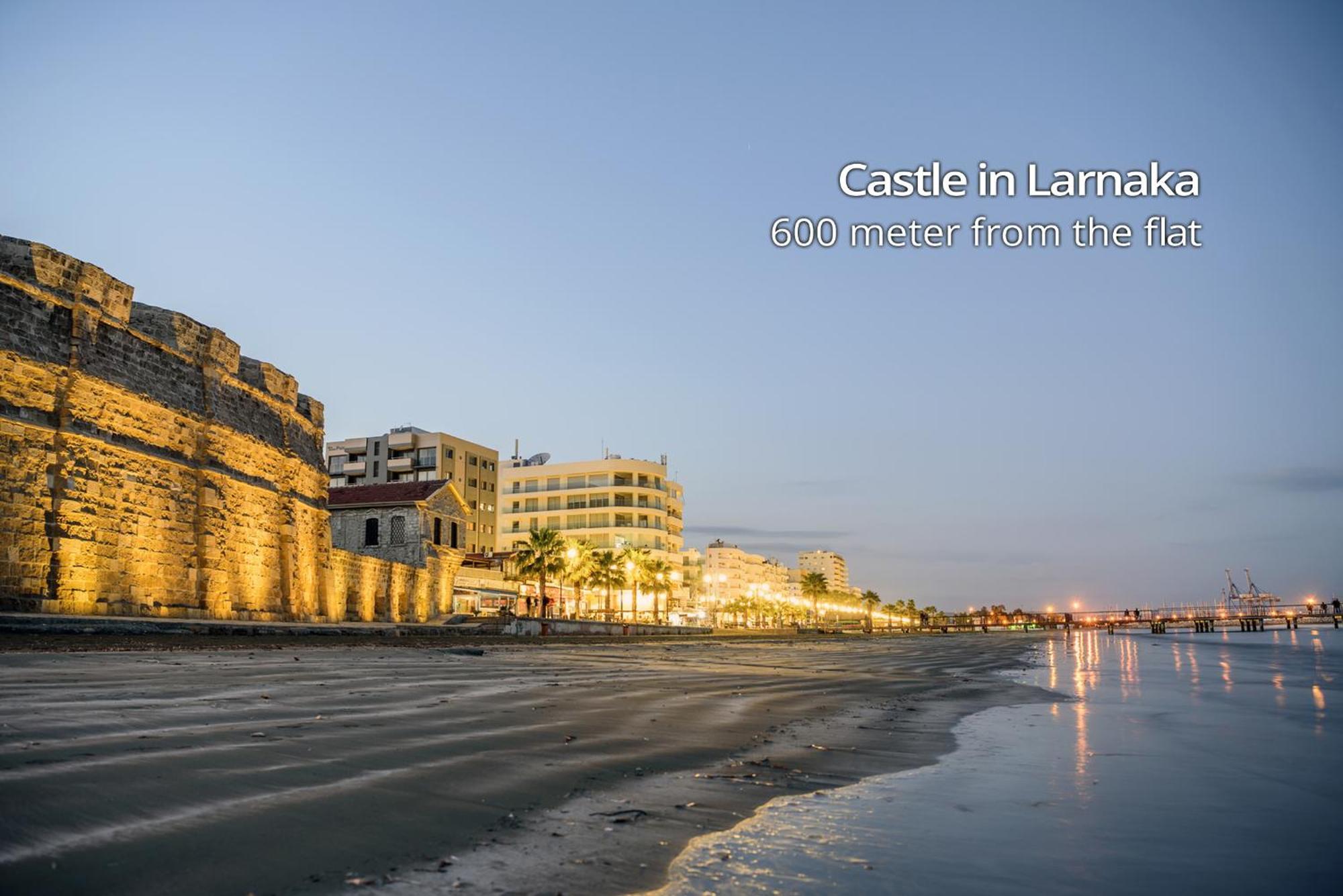 Paradise Palms Seaview Apartment Larnaca Exterior foto
